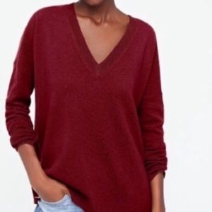 Nwt Lucky brand purple sweater
